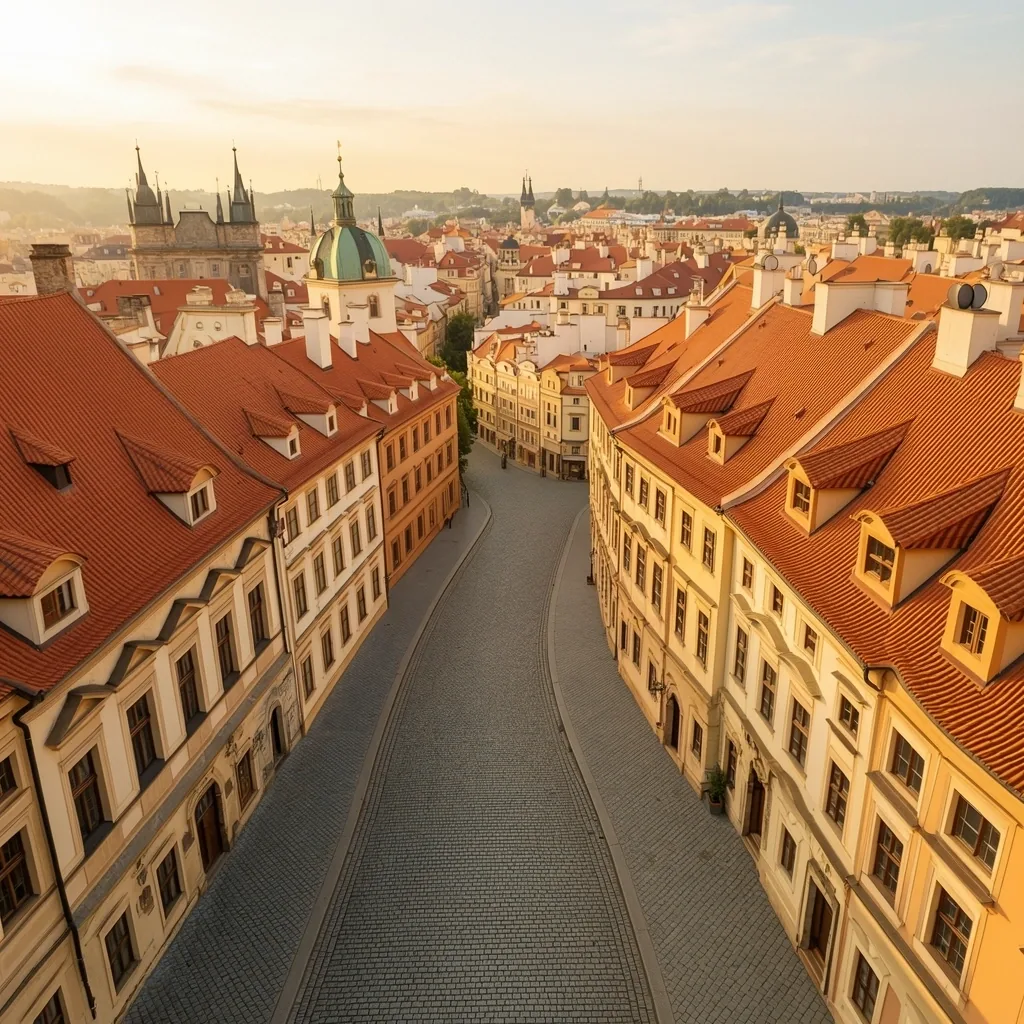 Okolí kanceláře LagerLine Praha